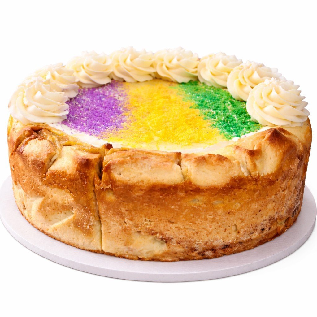 King Cake Cheesecake